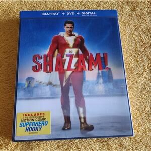 SHAZAM NEW SEALED BLU-RAY DVD MOVIE